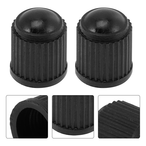 Plastic Valve Caps for Tires Round for Daily Use 100Pcs 2
