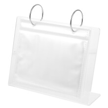 NICEXMAS Rectangular Standing Flip Album 1Pcs 6.68X6.29X1.97in