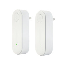 2 Pcs Plug-in Air Purifiers with Filter, Ionizers for Bedrooms, Toilets, Closets, Pet Rooms—Compatible with Standard Outlets