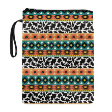 Polyester Book Cover for Fater Vintage for Bible Book Protection Zebra