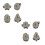 Gift Three Dimensional Spring Pressing Cookie Baking Create Christmas TRE Cookie 1