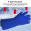 48 cm LN2 Cryogenic Gloves – 4‑Layer, Low‑Temperature Resistant, Waterproof, Extended Coverage for Liquid Nitrogen & Cold Storage 7
