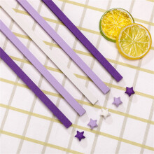 Origami Paper Star Strips Double-Sided 2160 Sheets 5 Colors