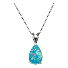 Elegant Opal Pendant Necklaces For Women 5 Unique Droplet Designs Gemstone Jewelry Fashionable For Her