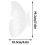 Butterfly Sewing Template Ruler Acrylic 1 pc 3