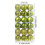 Mini Christmas Ball Ornaments Army Green 36 pcs 2