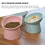 unbranded 2pcs Elevated Bowl Raised Plastic Cat Bowl High Based Food Bowl Feeding Container 6
