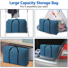 Sac de rangement épais pour textiles de maison Xoxingysm, sac de rangement pliable, sac de rangement sous le lit, sac fourre-tout pour la literie