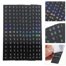 10Pcs Aquarium Thermometer Sticker for Fish Tank and Easy to Maintain