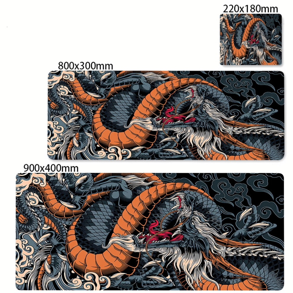 Gaming Mouse Pad Large Dragon Gamer Mousepad Computer Gaming Table Carpet Desk Mat Xxl 800X300mm Mouse Mat Rubber Keyboard Pads 9152228716865