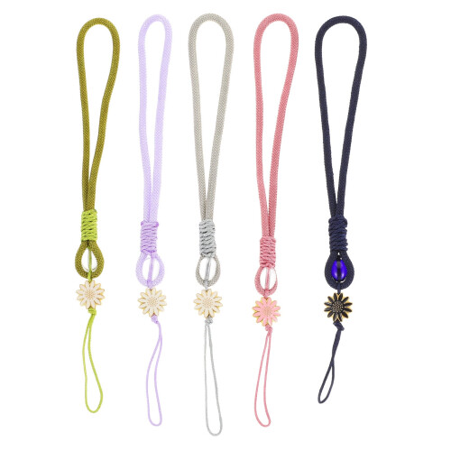 unbranded 5 Pcs Short Lanyard Woven Strap -lost 2