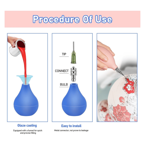 TOP! 150 PCS Pottery Tools Supplies Ceramic Applicator, Clay Set,for Decorating,Ceramic 2