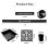 Black Gutter Downspout Extender 36 inch Catch Basin Low Profile Drain Extension 4