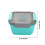 Boîte à bento double couche étanche - Plastique compatible micro-ondes, 2