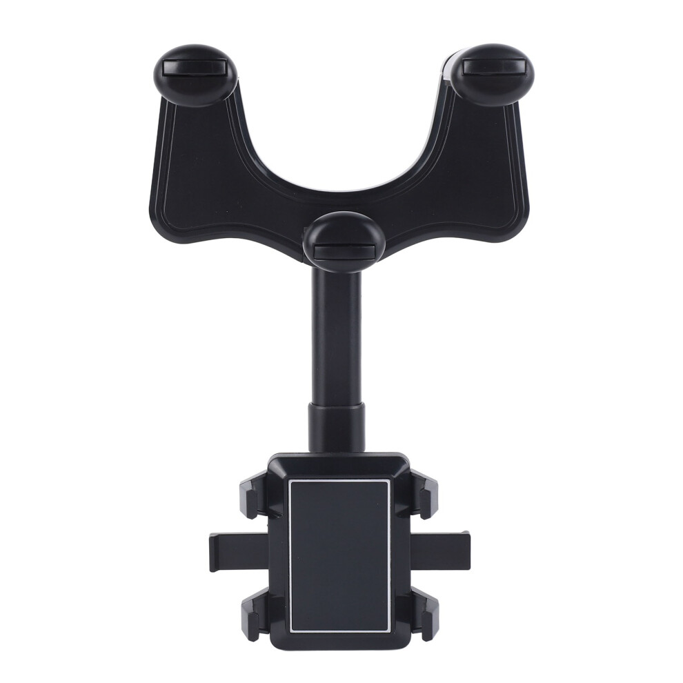 Car Navigation Support Bracket Abs Cell Phone Holder Rearview Mirror Mount 7651387591303