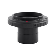 1.25" T‑Ring Adapter for Nikon DSLR – Universal Aluminum Alloy Telescope Mount, Durable & Easy to Connect