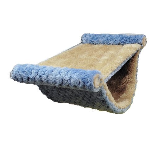 Double Layer Blue Small Pet Cage Hammock Bed Soft & Warm for Hamster Squirrel 1