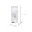 Bird Drinking Water Bottle Parrot Automatic Drinking Device for Budgie Cockatiel 2