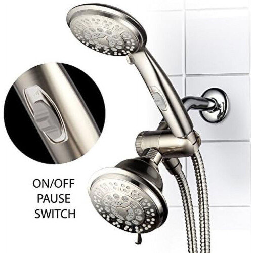 42-Setting Ultra-Luxury 3-Way Combo with ON/Off Pause Switch/Brushed Nickel$$Tools & Hardware Other 1