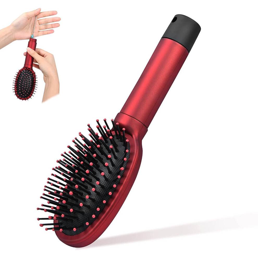 Diversion Safe Hair Brush for Money, Jewelry, Keys â Beach & Travel Safe Container (Black)