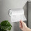 Space Saving Wall Mount Paper Towel Dispenser Holder for Kitchen and Bathroom PET Material -Functional Storage Solution Without Drilling 4