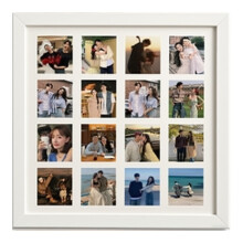 Cadre photo en bois Ă 16 grilles DIYÂ : un cadeau pour les amis et les souvenirs