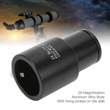 2X Barlow Lens for Telescopes – Full Multi-Coated, 0.965in, Aluminum, Wide-Field Lunar & Nebula Observation