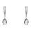 OUNONA 2pcs Stainless Steel Slotted Serving Spoon – Multi-Function Buffet & Kitchen Spoon 6