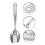 OUNONA 2pcs Stainless Steel Slotted Serving Spoon – Multi-Function Buffet & Kitchen Spoon 7