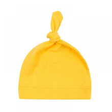 Newborn Infant Baby Knotted Cotton Hat Soft Cotton Cap Hat Solid Colors