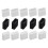 30 Pcs Safety Outlet Plug Covers USB Charging Port Protector Block Dust 4