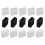 30 Pcs Safety Outlet Plug Covers USB Charging Port Protector Block Dust 6