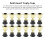 12Pcs Mini Gold Trophies, Lightweight Plastic 4