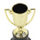 12Pcs Mini Gold Trophies, Lightweight Plastic 10