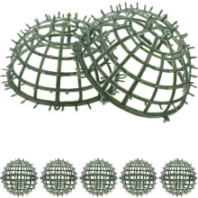 Topiary Ball Frame Support Rack Plastic Flower Arrangement for Homeowners in Garden 6pcs