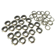 20 Pieces 12mm Stainless Steel Eyelets with Counter Disks, Rivets, Sleeves, Metal Eyelets And Washers, DIY Curtain Tarpaulin Bags -