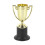 12Pcs Mini Gold Trophies, Lightweight Plastic 9