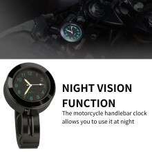 PC21S 7/8'' Handlebar Quartz Watch Black 22-25mm