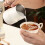 Olecranon Typ Outlet 350 ml schwarze Milchkanne 12