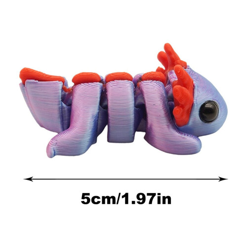 Animal Doll Set 3D Printed Flower Statue 6 pcs 2