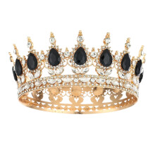 Accessorio per capelli da donna con strass, nero