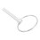 Heavy Duty Lynch Pin with Ring Round Linch Pins Lock Clips Silver 7