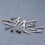 Duckbill Hair Clips Silver 80 Pcs 3