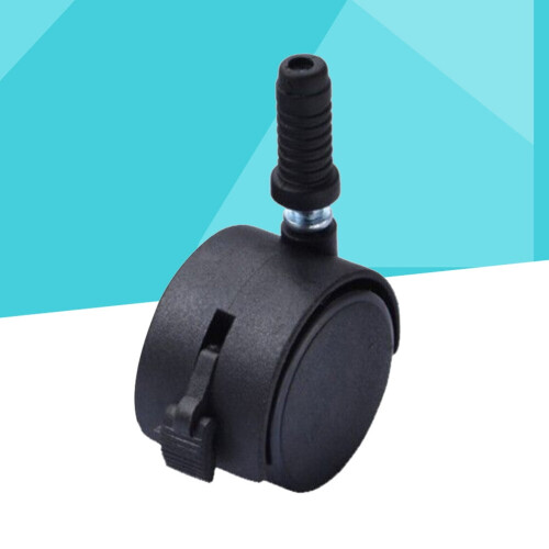 Conjunto de 4 rodízios giratórios universais de 2 polegadas, 360, resistentes, para cadeiras, camas e móveis – Compatível com X38 2
