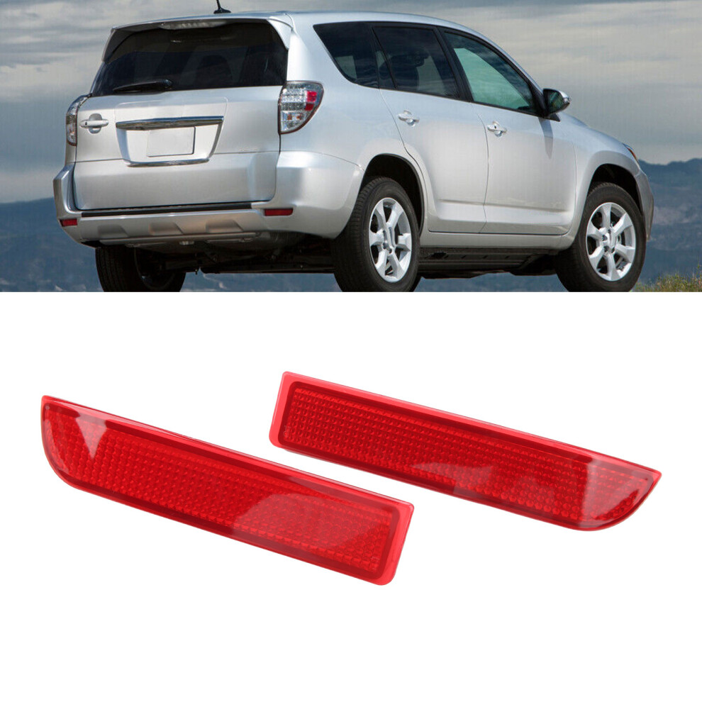 Bumper Reflector 81910 0R020 Abs Rav4 09-12 Red 7631393642091