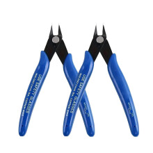 2-Pack 6" Precision Flush Cutters, Spring-Loaded Side Cutting Pliers, compatible with Sharp Diagonal Cutters