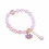 Crystal Stone Bracelet Set Rhinestone Flower Beaded 1