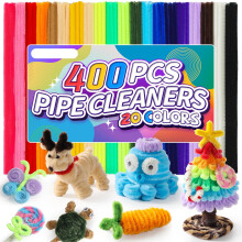 Fuzzy Pipe Cleaners 20 Colors 12 Inch 400 PCS