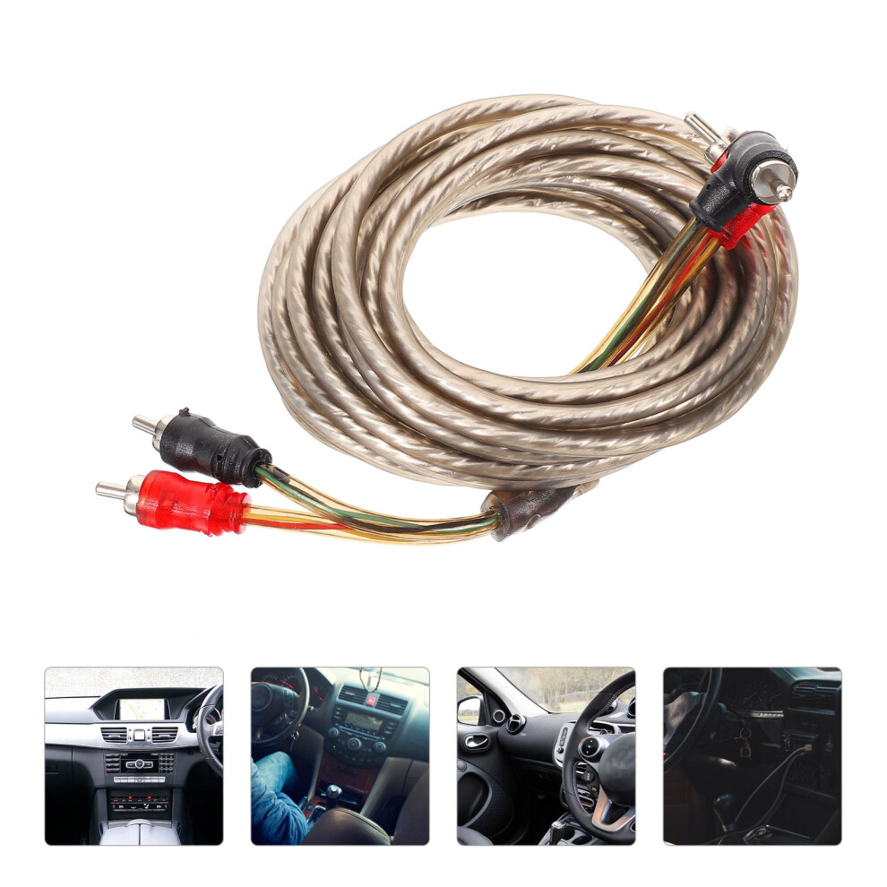 Worgeous Car Audio Cable Amp Amplifier Wire High Transmission Amplifier Cable Audio Speaker Cable ( To ) 9152228716520