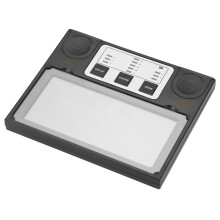 Solar-Powered Auto-Darkening Welding Helmet with Large 11090 mm Lens, Arc Sensor, Fast Response, Battery‑Prolonging Panel